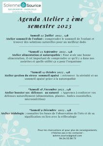 programme atelier 2 ème semestre 2023